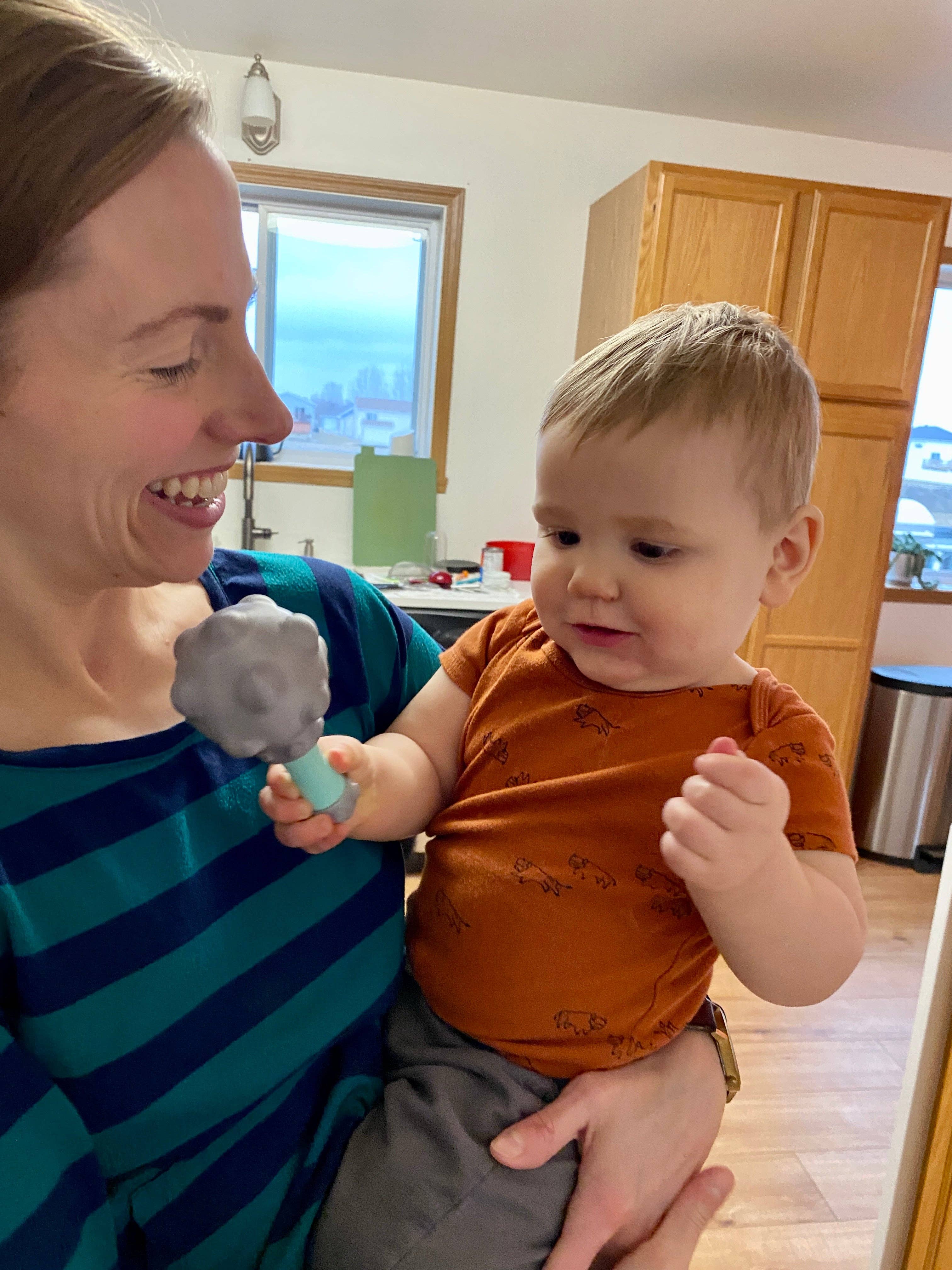 Printed Foundry - Wholesale Handheld Rattle - Baby - Baby's First Mace - Fun Rattle Sensory Toy for Babies5