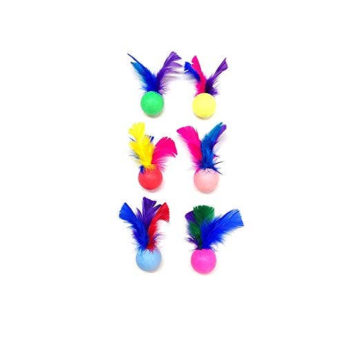 Elite Pet Distributors - Wholesale Pet toy – Cat - Go Cat Feather Pong Cat Toy3