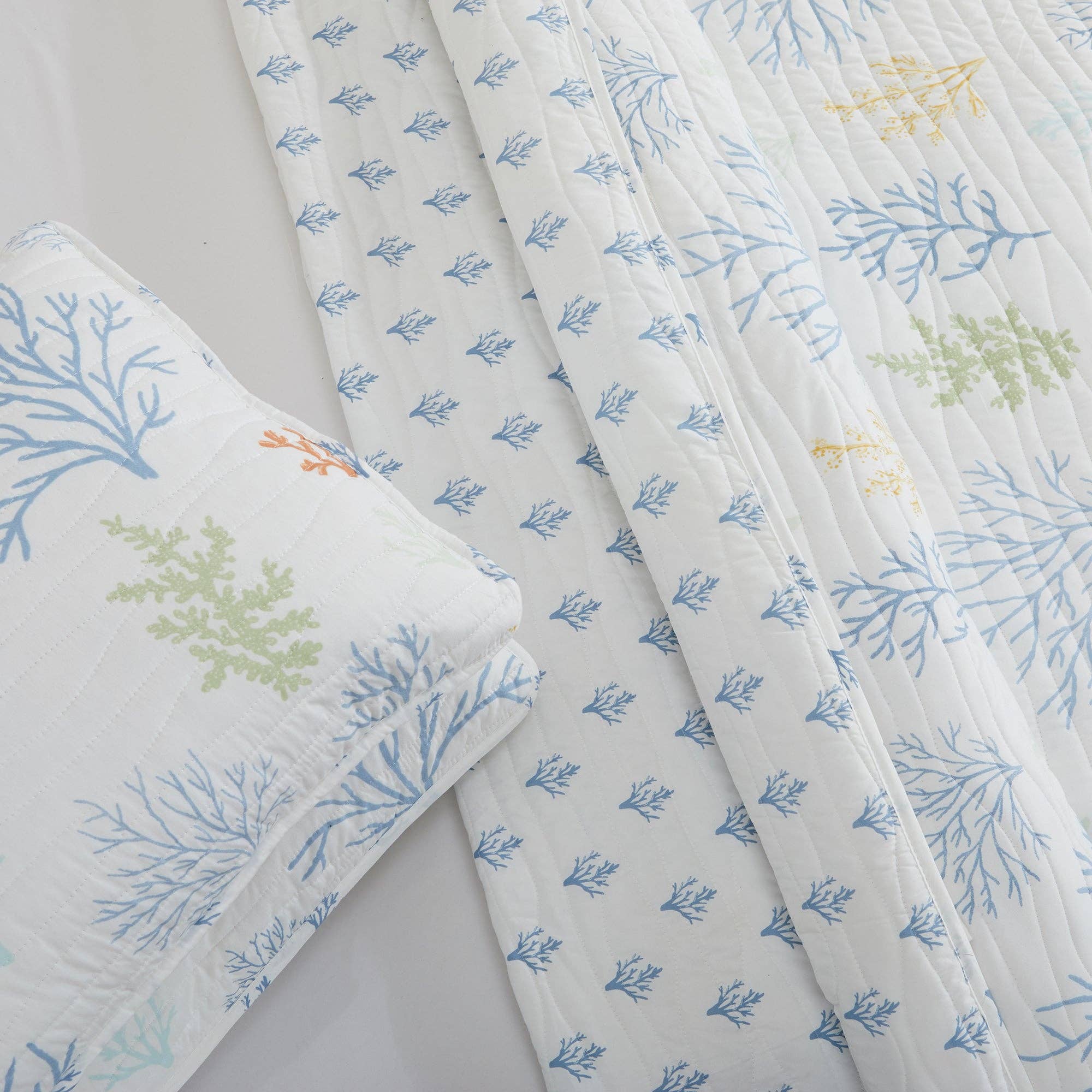 Quilt & Sham Set - Coastal Design - Maldives Collection for wholesale on Faire3