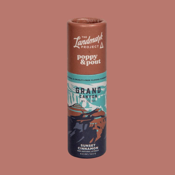 Poppy & Pout - Wholesale Lip Balm - The Landmark Project, Lip Balm, Grand Canyon Sunset Cinnamon