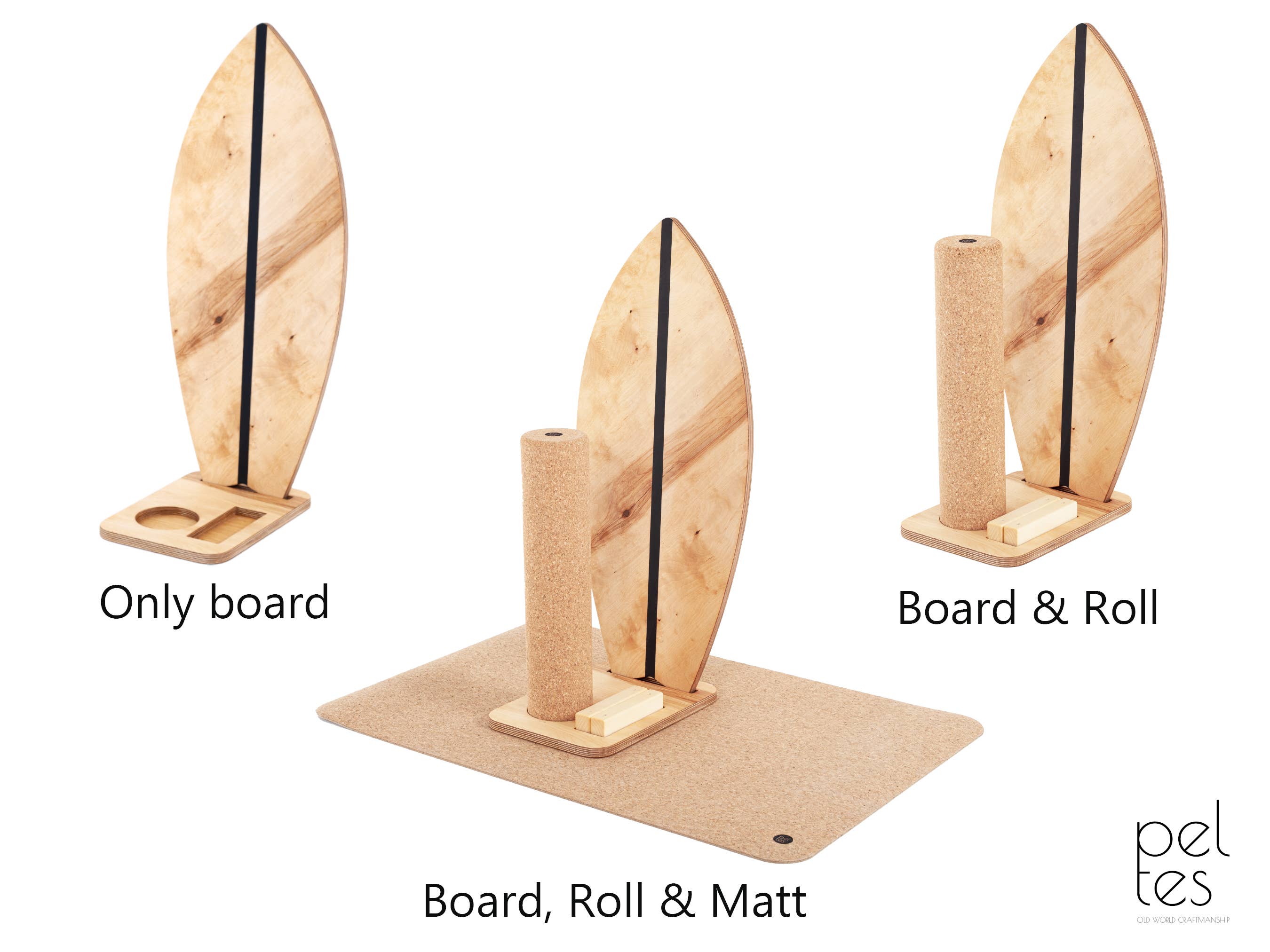 HappyMoon – Brinquedo de madeira - Crianças por atacado – Prancha de equilíbrio estilo surf em madeira para treino de skate, surf e snowboard0