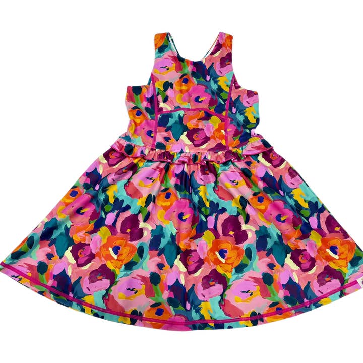 Robe Athlétique - Traits de Jardin pour la vente par Cheeky Plum