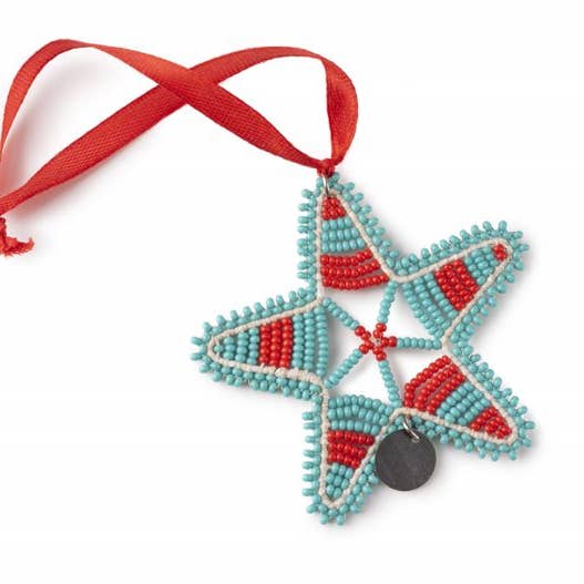 BeadWORKS – Ornamento por atacado – Ornamentos de férias - estrela16