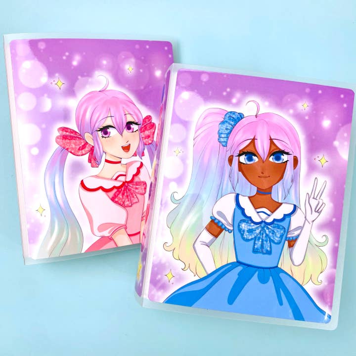Luna Magical Girl 4.5" x 5.75" Planner Sticker Album for wholesale by Shine Sticker Studio