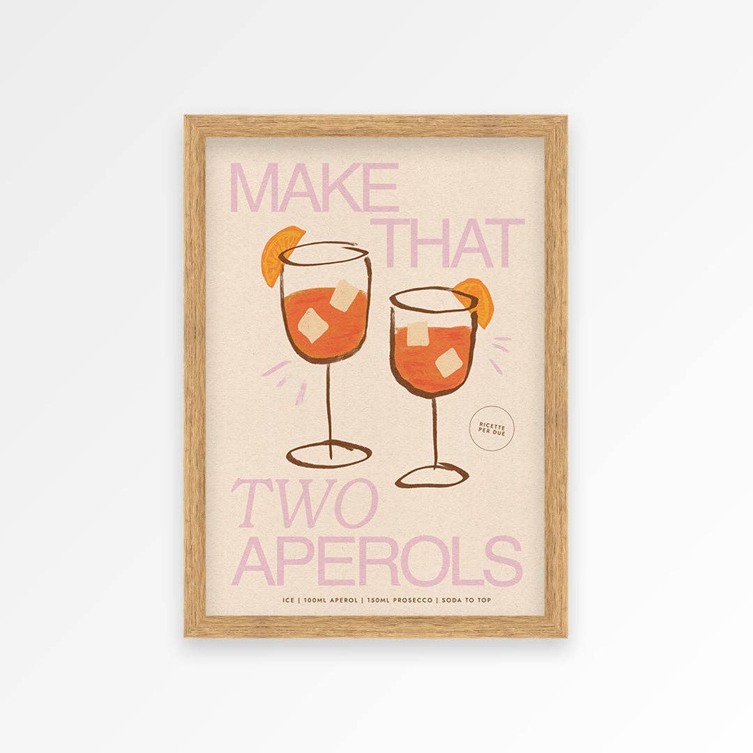 Proper Good - Wholesale Art Print - Aperol Print6