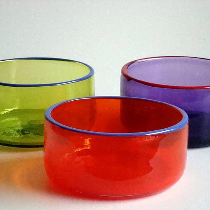 Nut Bowls for wholesale by Terraglassworks