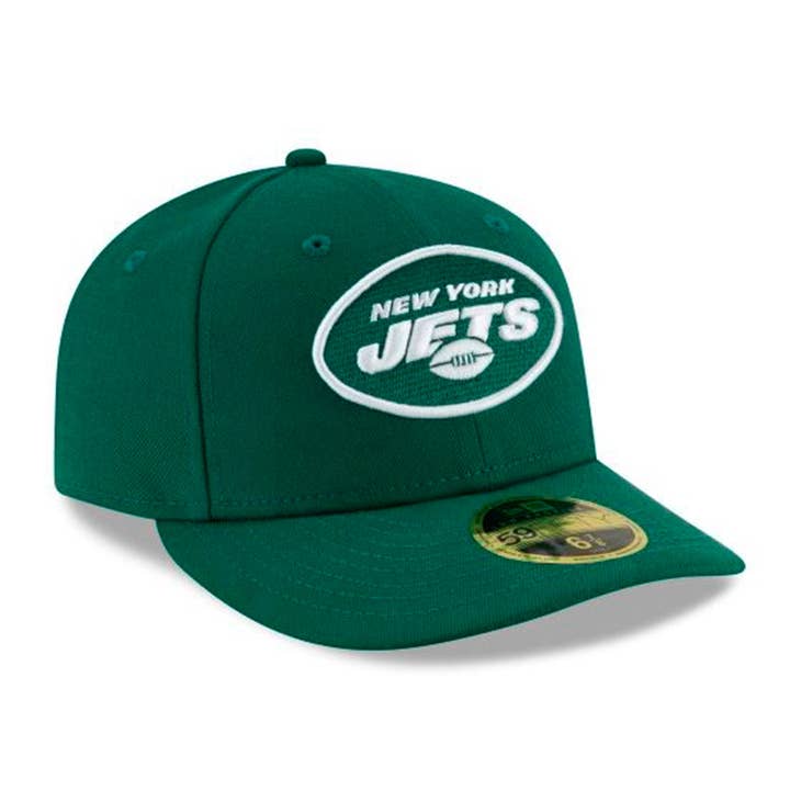 Rat City Skate Shop – wholesale Baseballkeps - Unisex – New York Jets 59fifty New Era Low Pro Grön Fitted Keps