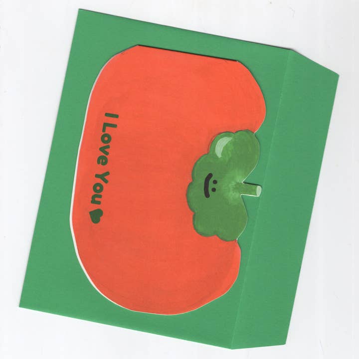 Studio Narine - Wholesale Love Card - Tomato - Sweet note card2