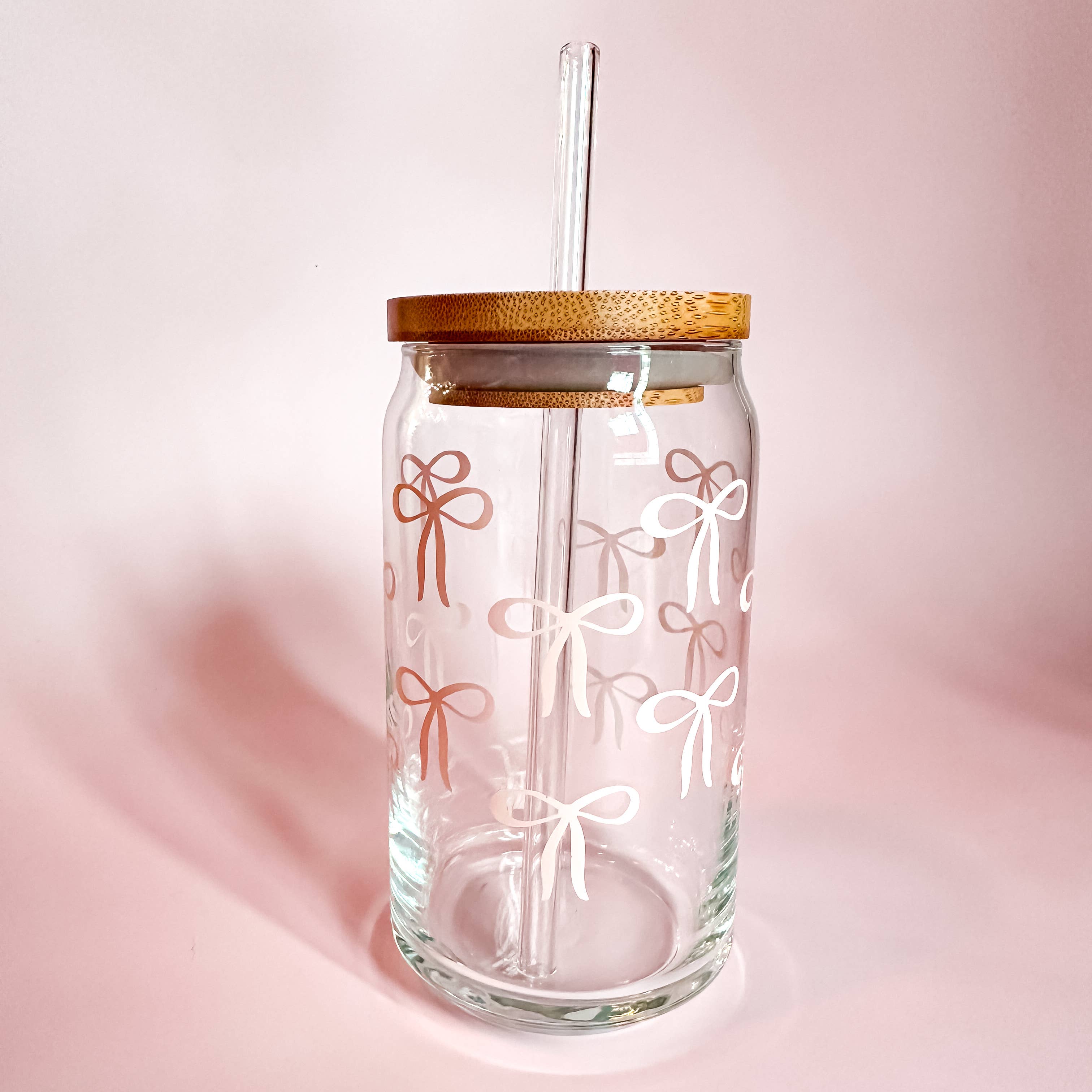 Oak Shore Collective LLC - Wholesale Drinking Glass/Cup - Bow Era | Libbey Glass Beer Can Iced Coffee Glass1