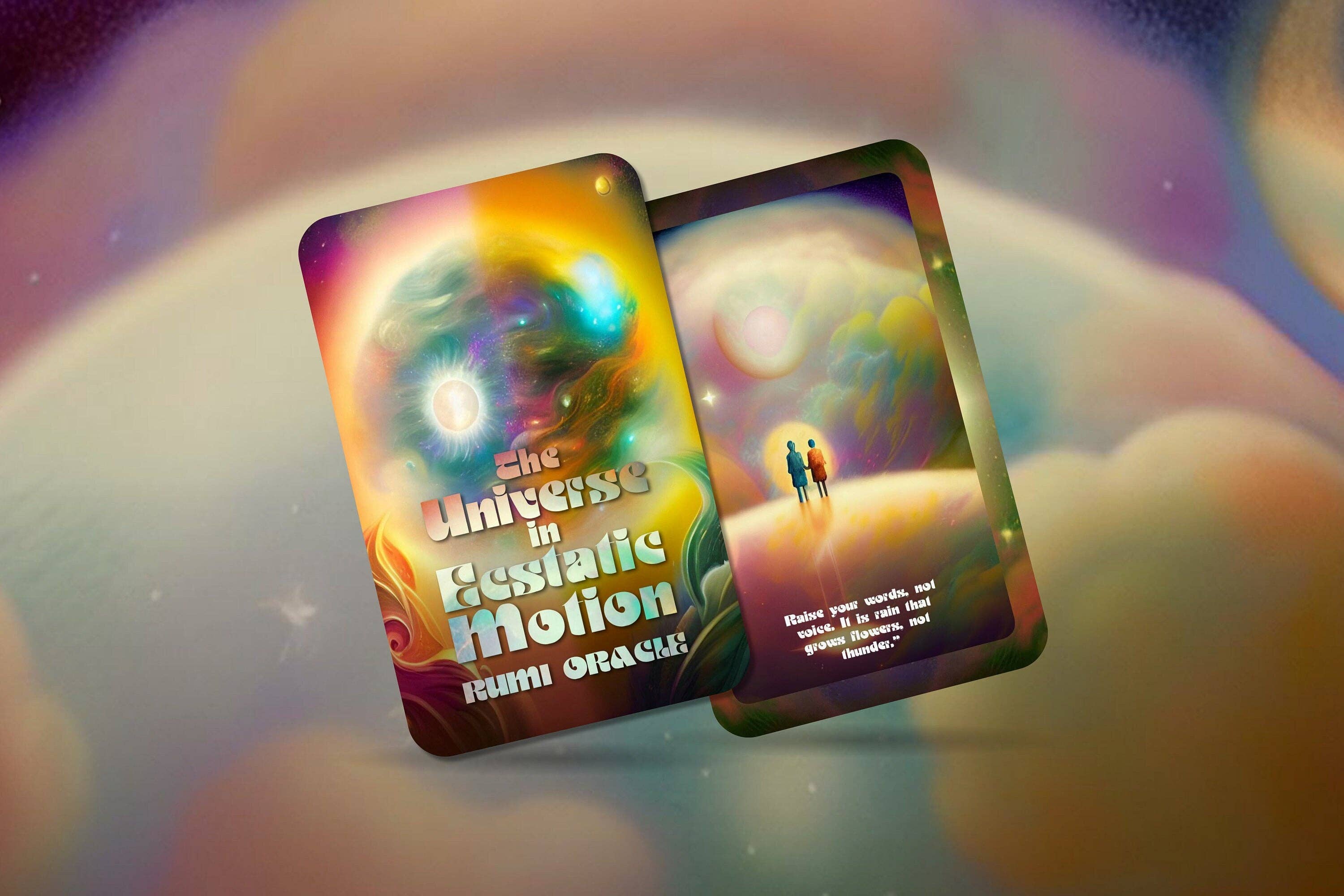 Ibiza Tarot USA - Wholesale Tarot Cards - The Universe in Ecstatic Motion - Rumi Oracle3