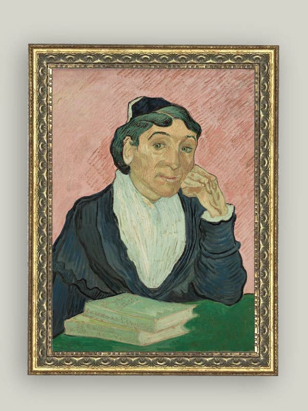 Portrait de Madame, art ancien encadré pour la vente par Petal Lane Home