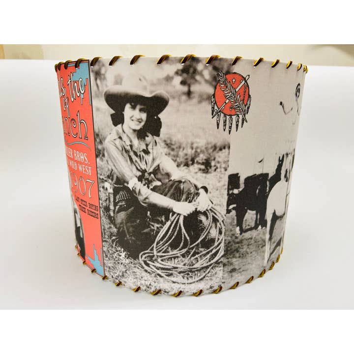 Red Dirt Ranch Clothing Company - Wholesale Lamp Shade - Lampshade Cowgirls of the 101 Ranch 1