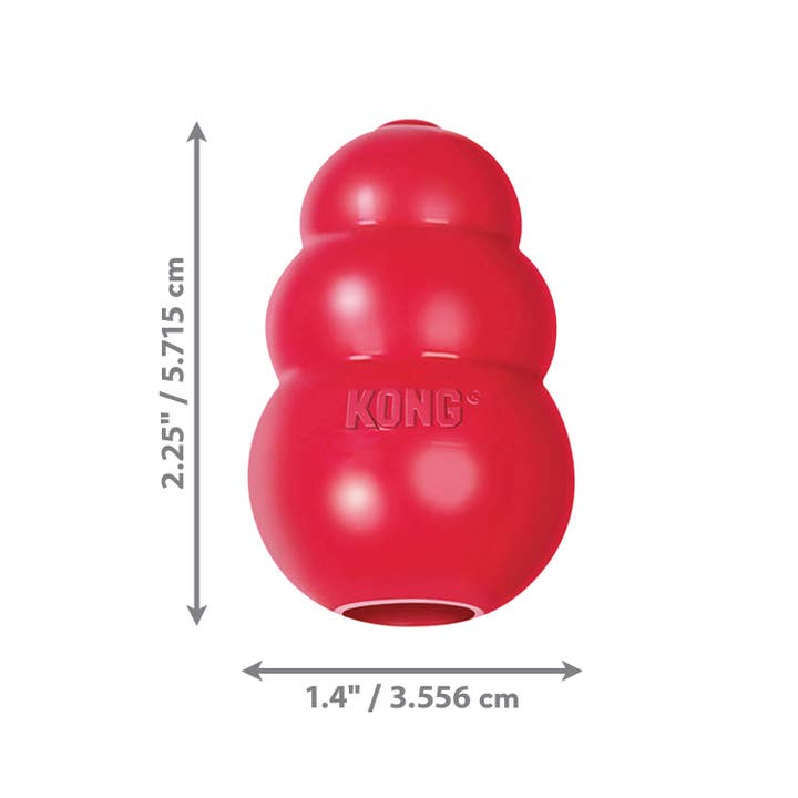 Pet Palette Distribution - Wholesale Pet Chew Toy - Dog - KONG® Classic Dog Chew Toy XS