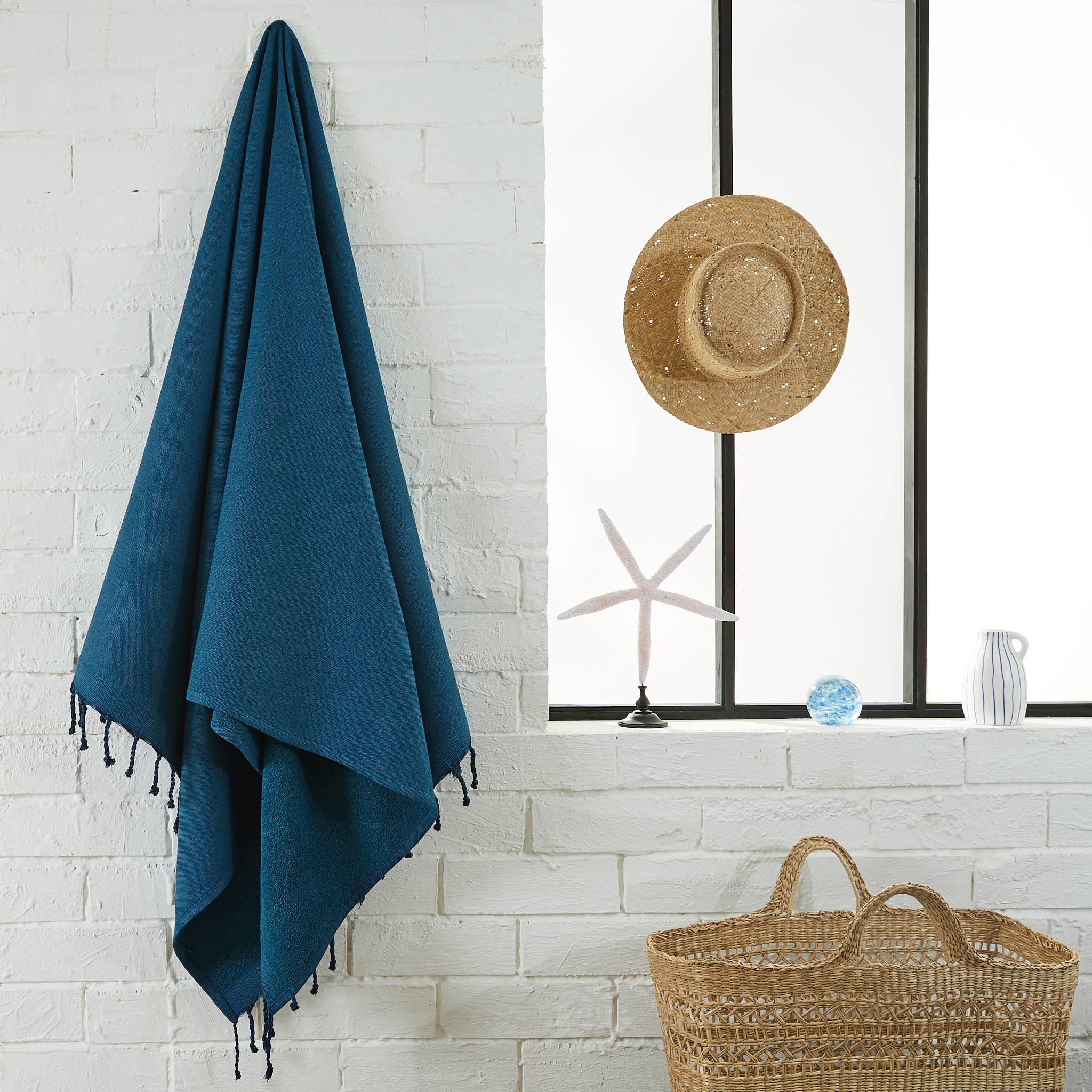 BY FOUTAS - Vente Serviette de plage - Terry Fouta - Beach and Hammam towel0