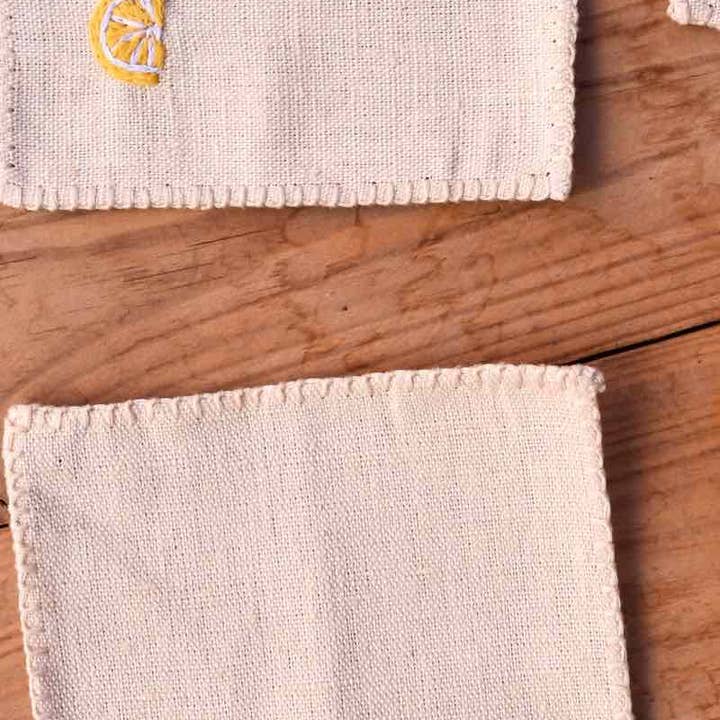 Folks & Tales - Wholesale Dinner & Cloth Napkin - Dalia Cocktail Napkin1