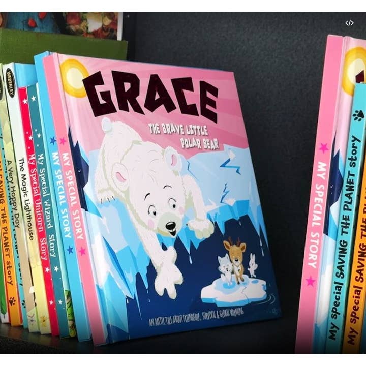 The H&H Group - Wholesale Display Book - Polar Bear Storybook Display & Stock1