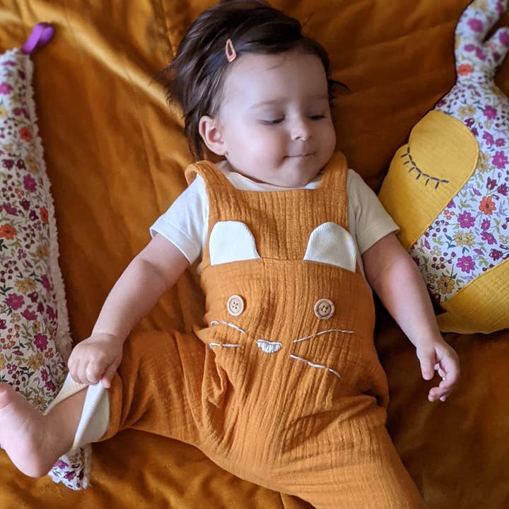 Baby mönster: Cookie väst och grädde overaller från 3 till 24 månader för wholesale av Super Bison