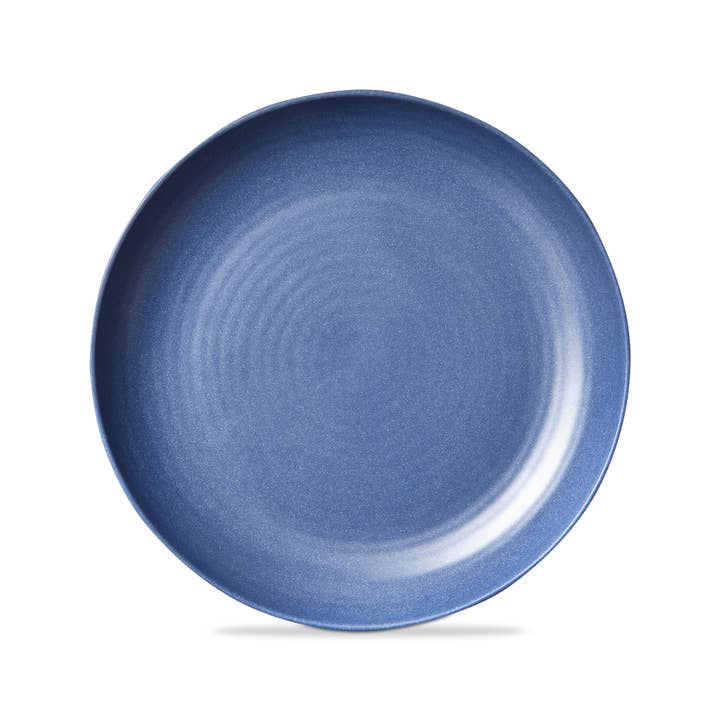 Brooklyn Melamine Dinner Plate Blu Denim Summer for wholesale by tag