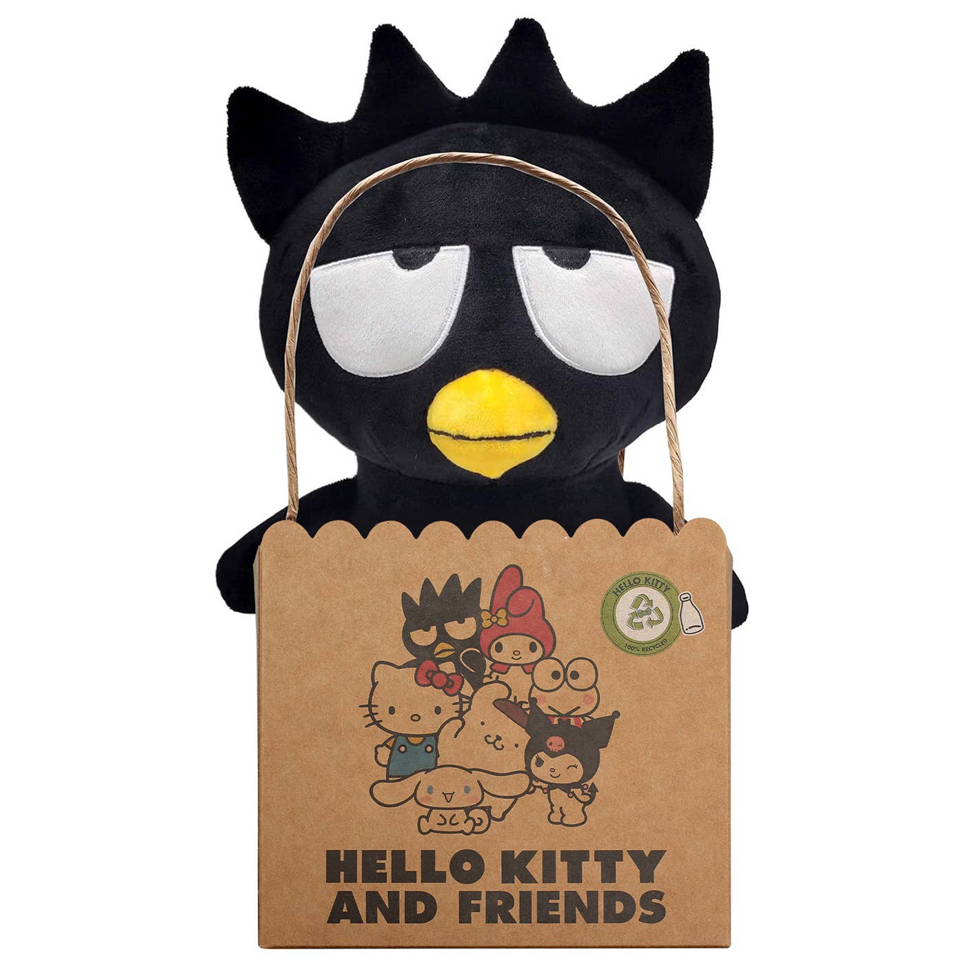 Joy Toy - Vente Peluche – enfant et bébé - PELUCHE ÉCO BAD BADTZ MARU SANRIO 24 CM4