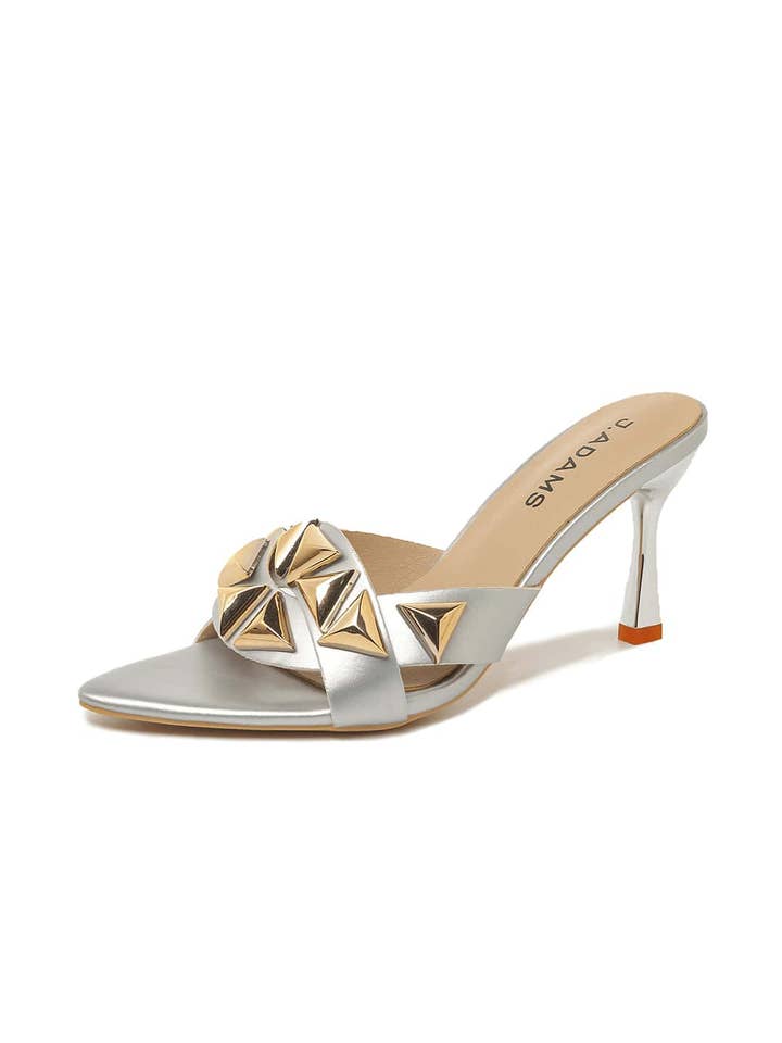 Aaliyah | Silver for wholesale by J.Adams Shoes