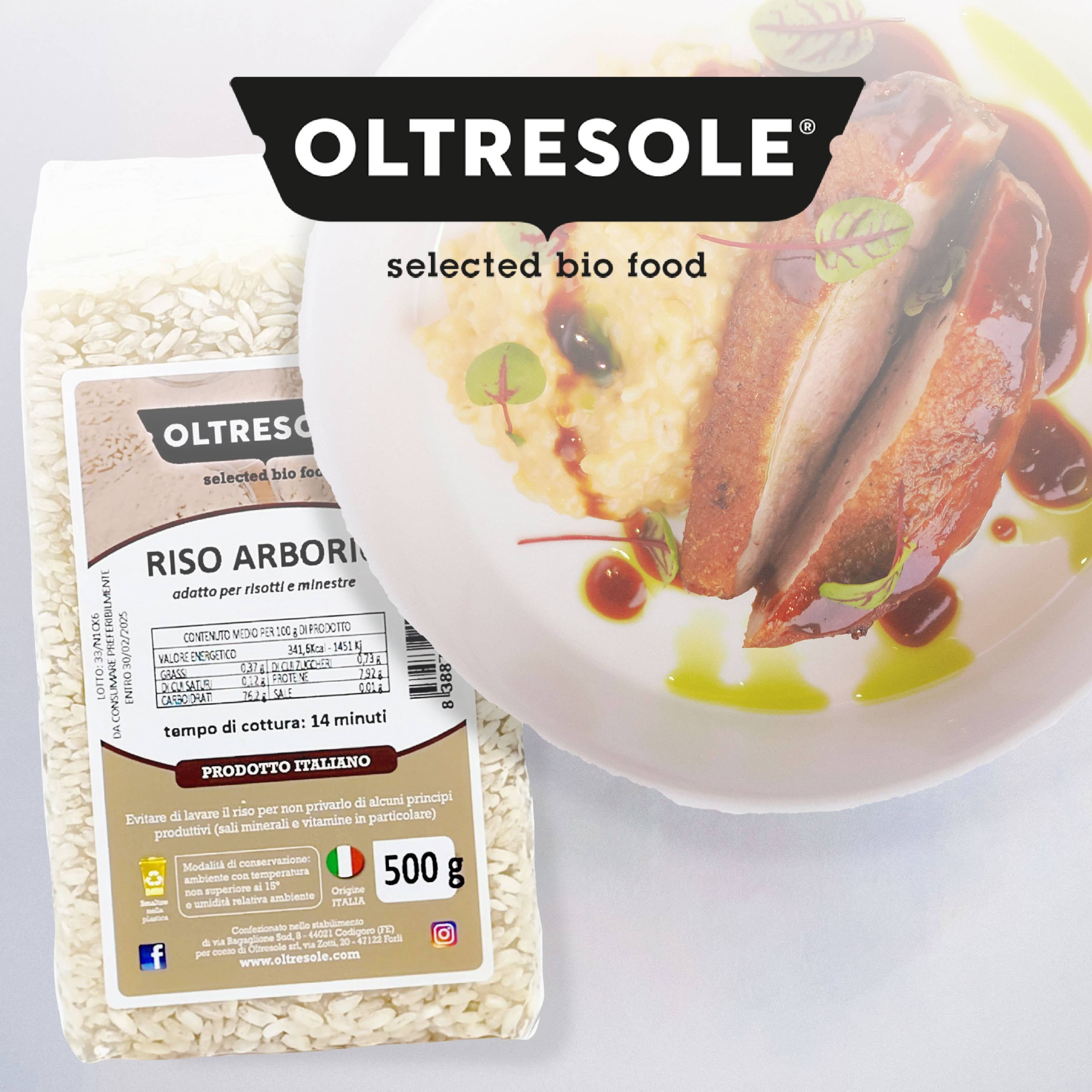 Oltresole - Wholesale Rice - ARBORIO RICE 1 Kg6