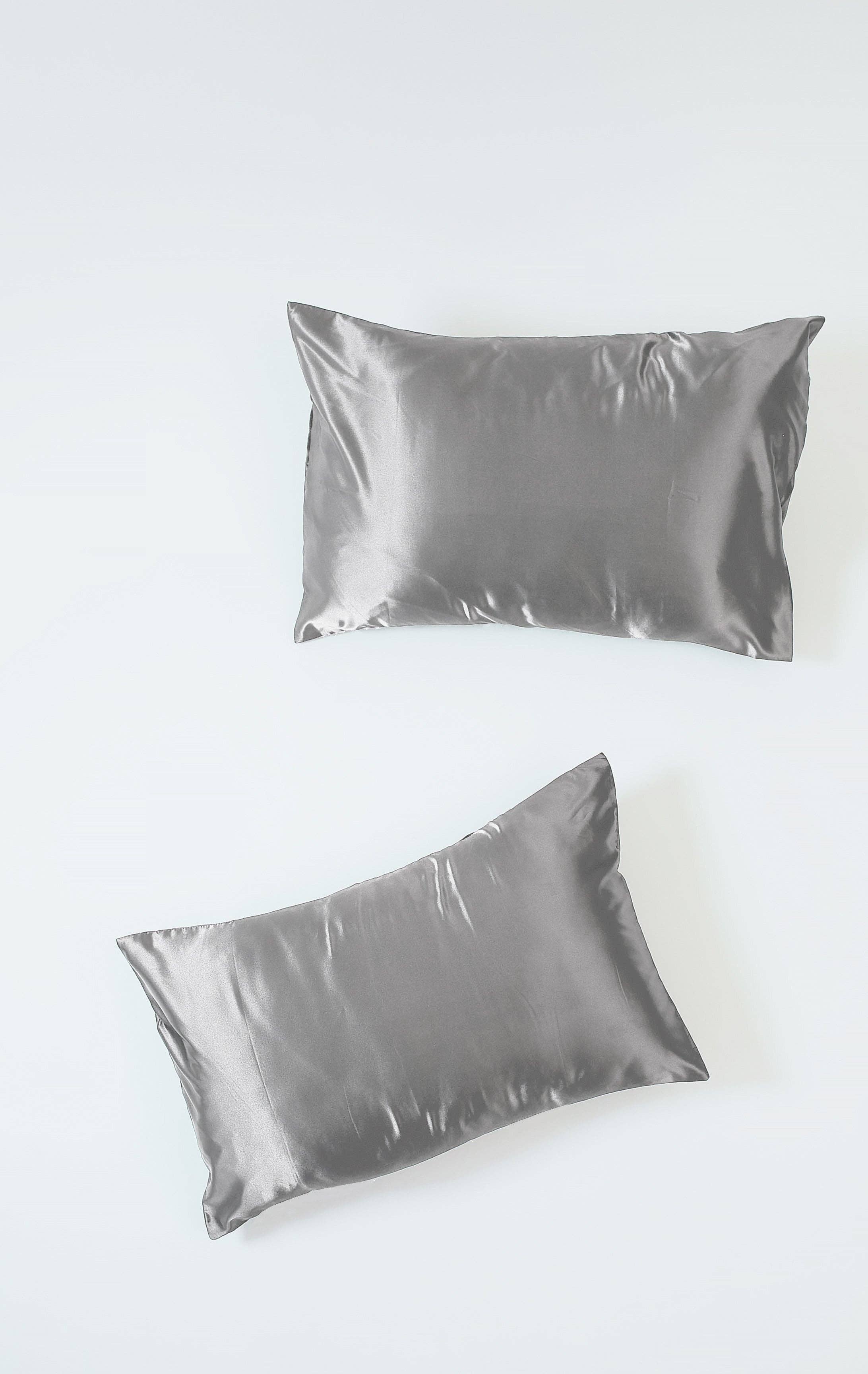 Gray Charcoal | Silk Pillowcase for wholesale on Faire0