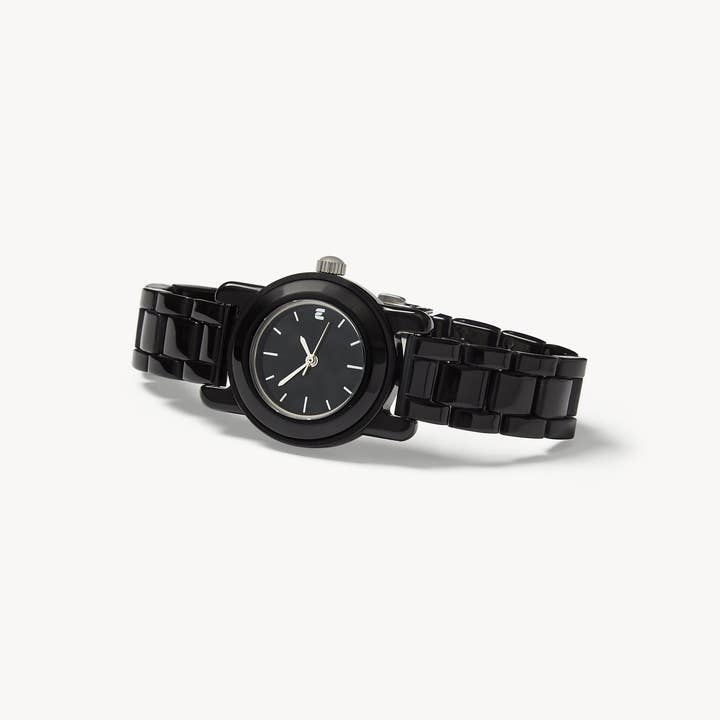 MACHETE – Großhandel Armbanduhr – Damen – Mini Mono-Uhr in Schwarz