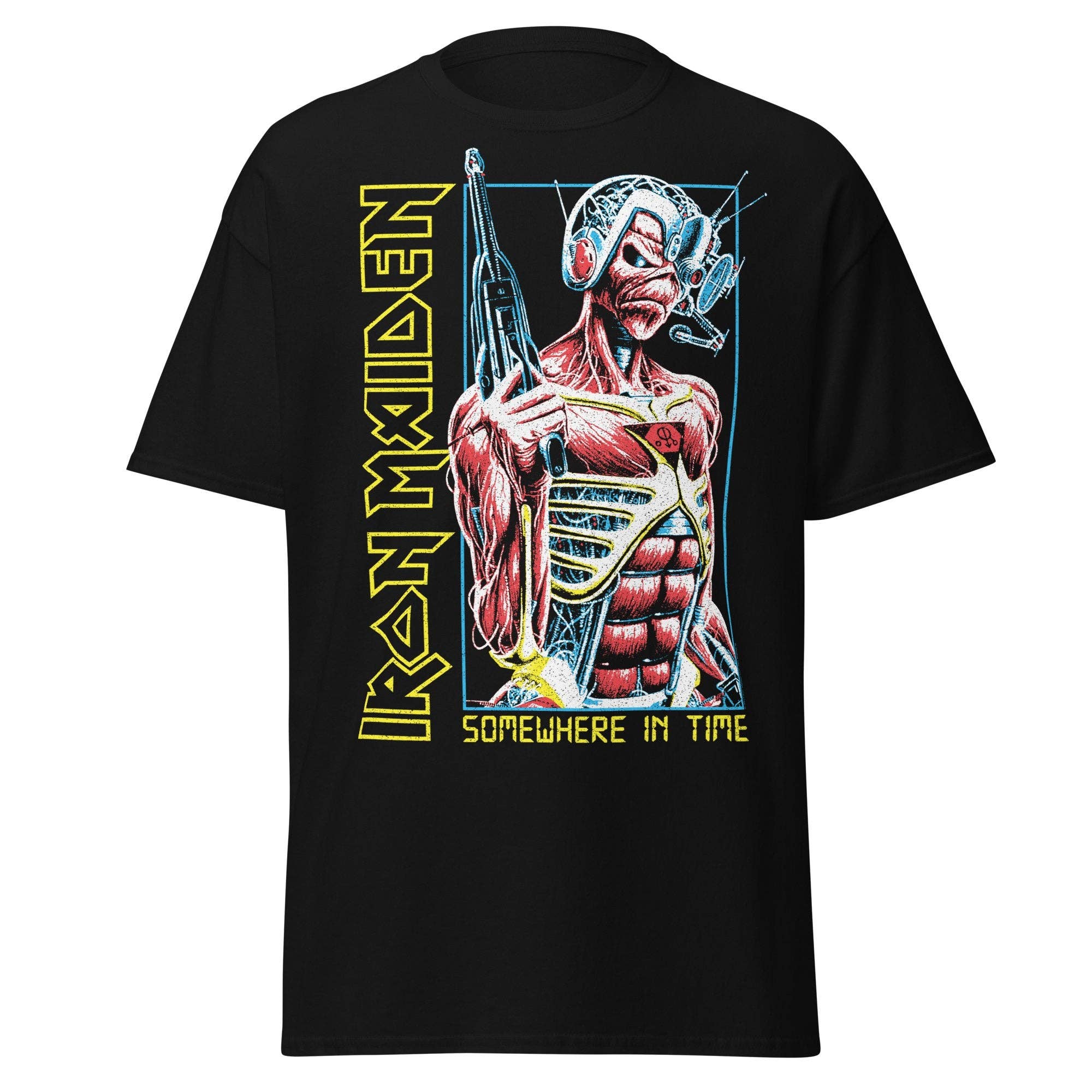 Hyper Iconic - Wholesale T-Shirt (Graphic) - Unisex - Iron Maiden Singularity Jumbo Print T-shirt0