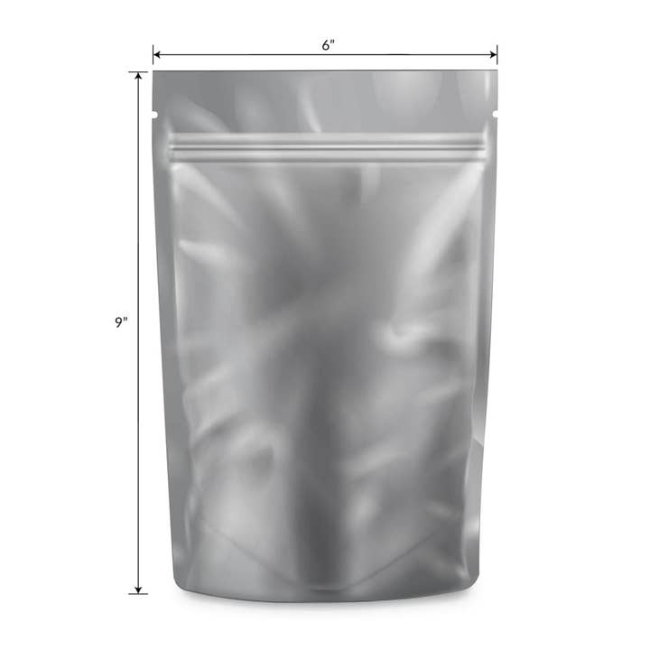 Cannatron - Wholesale Food Storage Wrap/Bag - Mylar Bags Food Storage Bags - 1,000 Count 1 Ounce 12