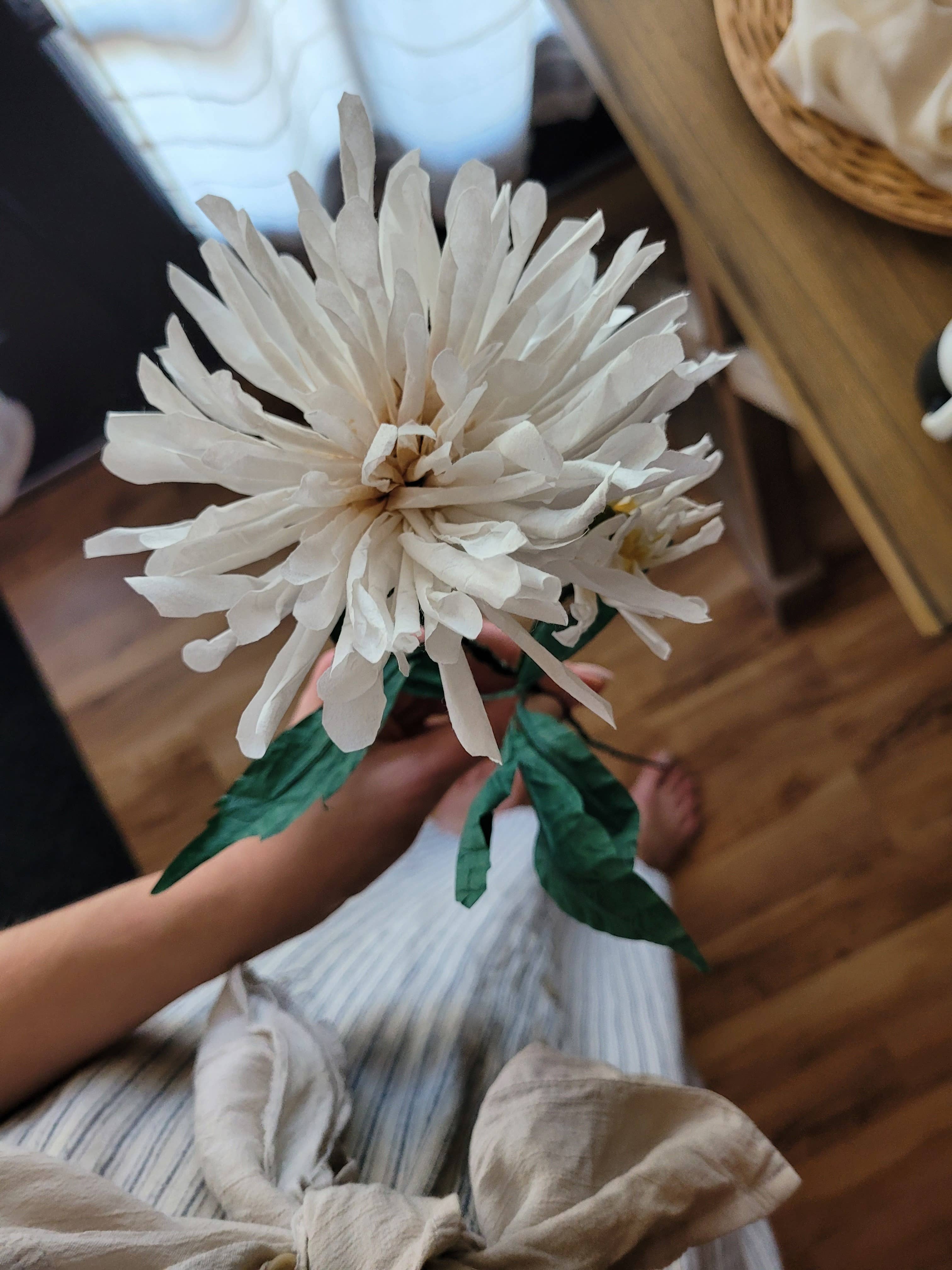 Beautiful Things By Bec - Wholesale Artificial Flowers - Paper Dahlia, Cottage Decor2