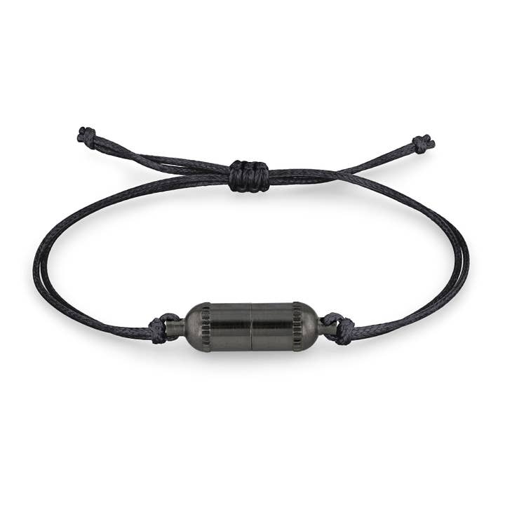 Gunmetal Bracelet for wholesale by Intention Capsule