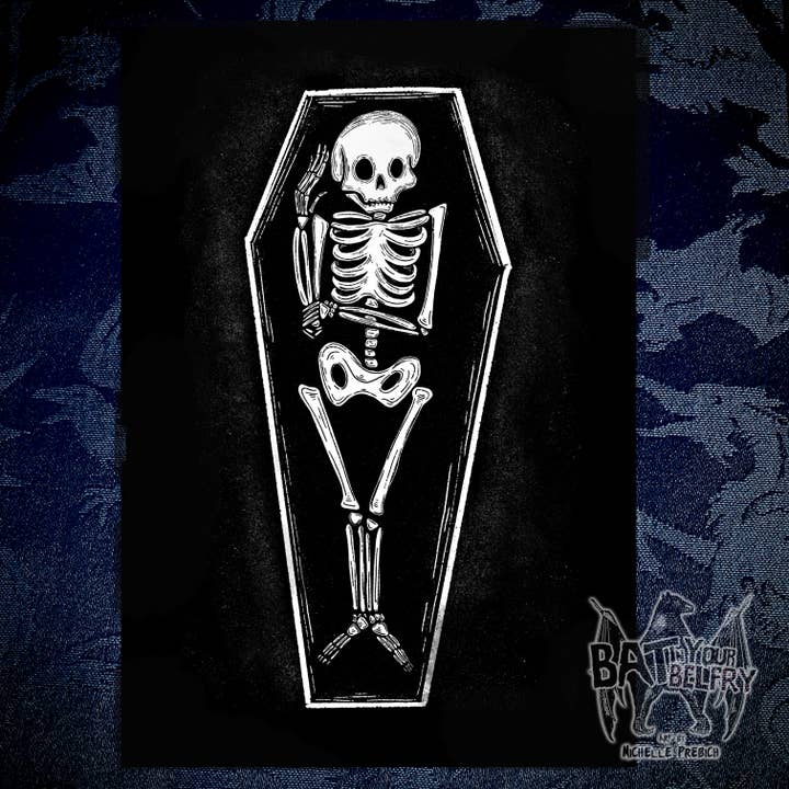 Bat In Your Belfry - Wholesale Art Print - 6Ft Apart Print