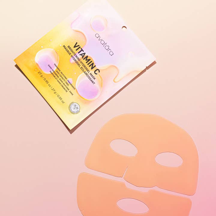 Avatara - Wholesale Skincare Face Mask - Vitamin C Brightening Hydrogel Mask2