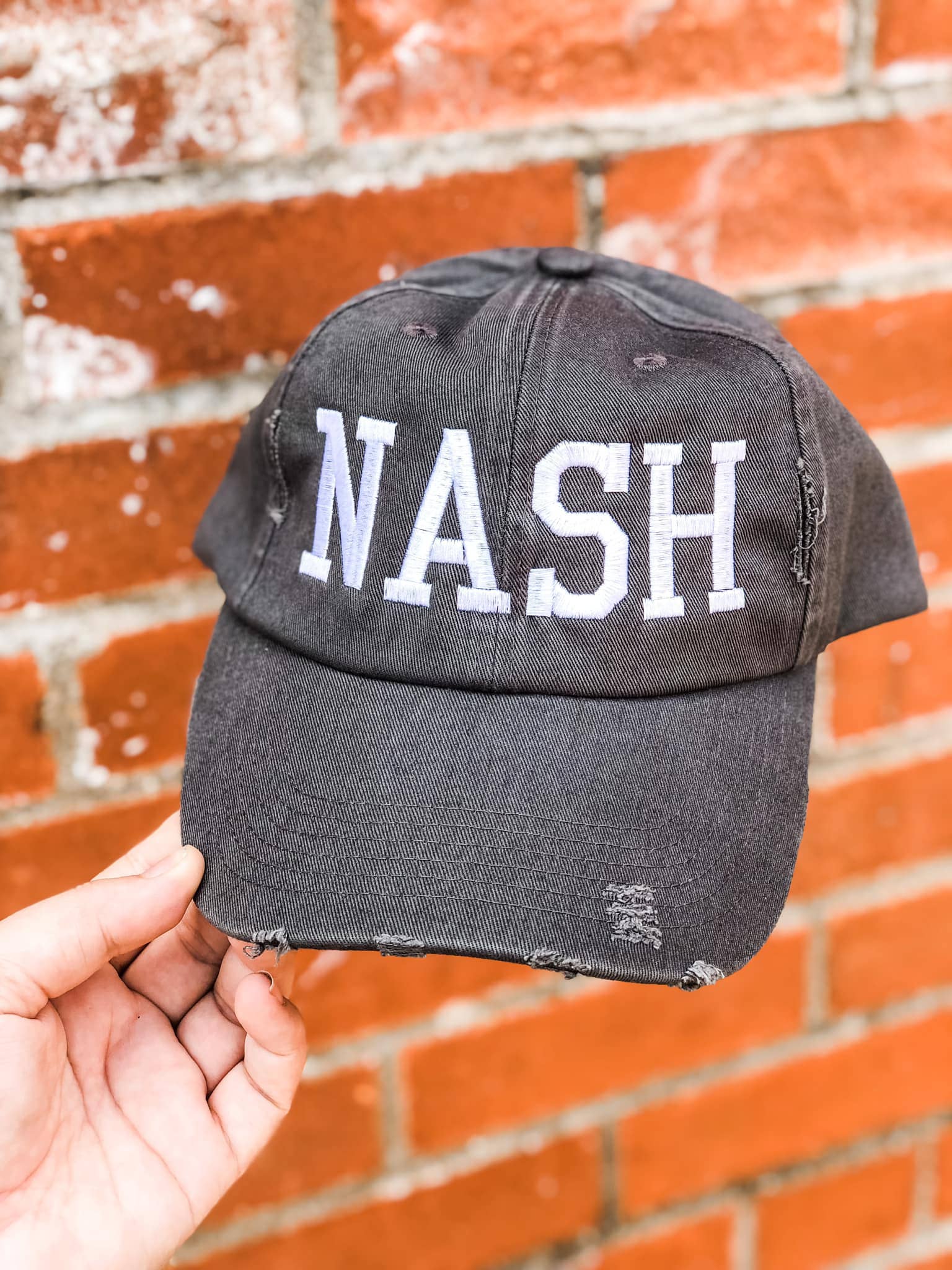 Small Town Society Apparel Co. - Wholesale Baseball Cap - Women's - CUSTOM VINTAGE VARSITY STYLE HAT10