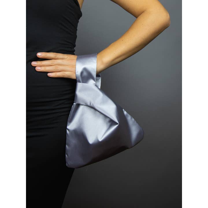 BridalSpain - Wholesale Clutch Bag - Women's - Japanese Knot Navy Blue Satin Evening Clutch Bag7