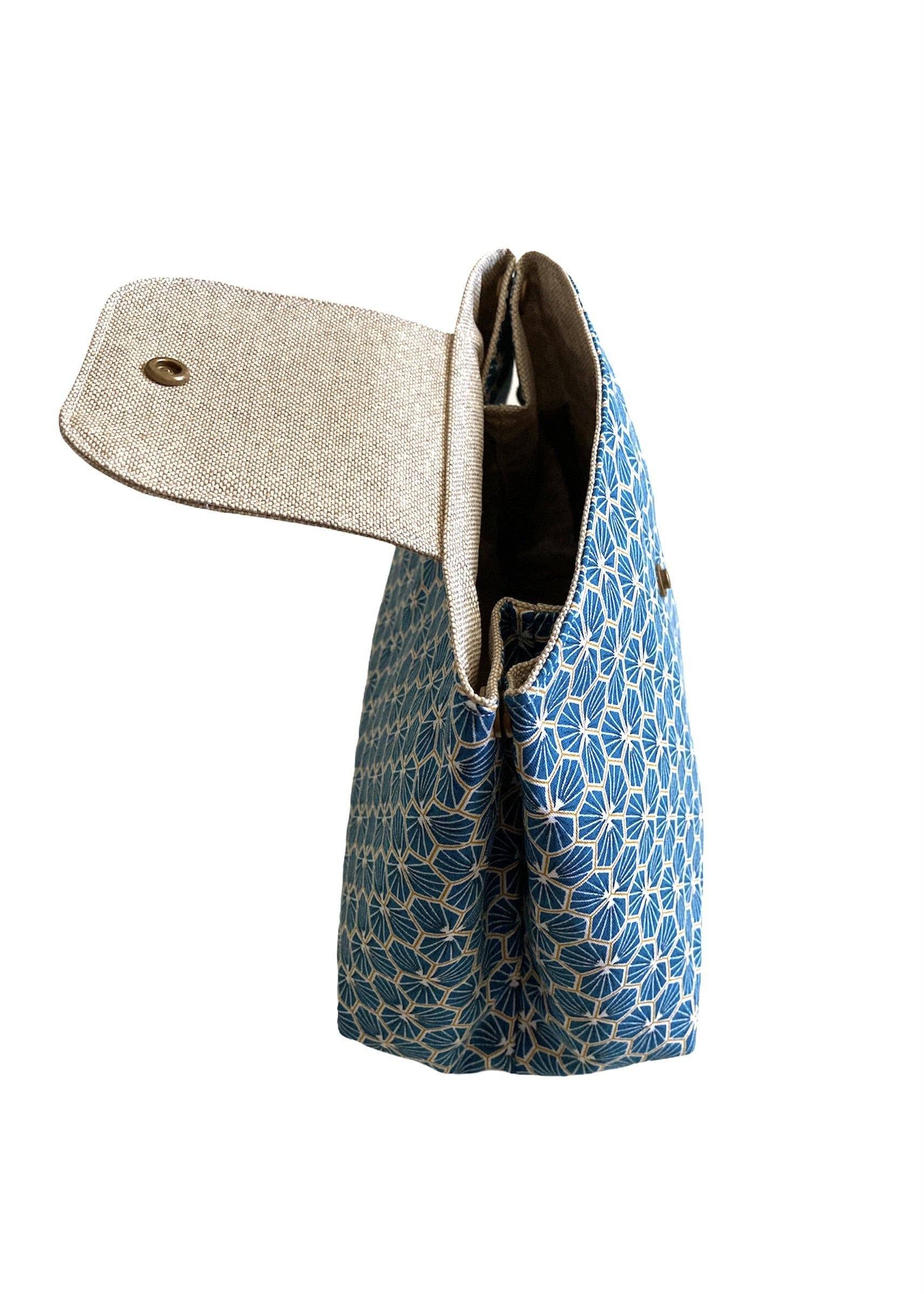 Carré Cotons – wholesale Necessär - Dam – Toalettväska "Forget-me-not" i praktiskt och snyggt format4