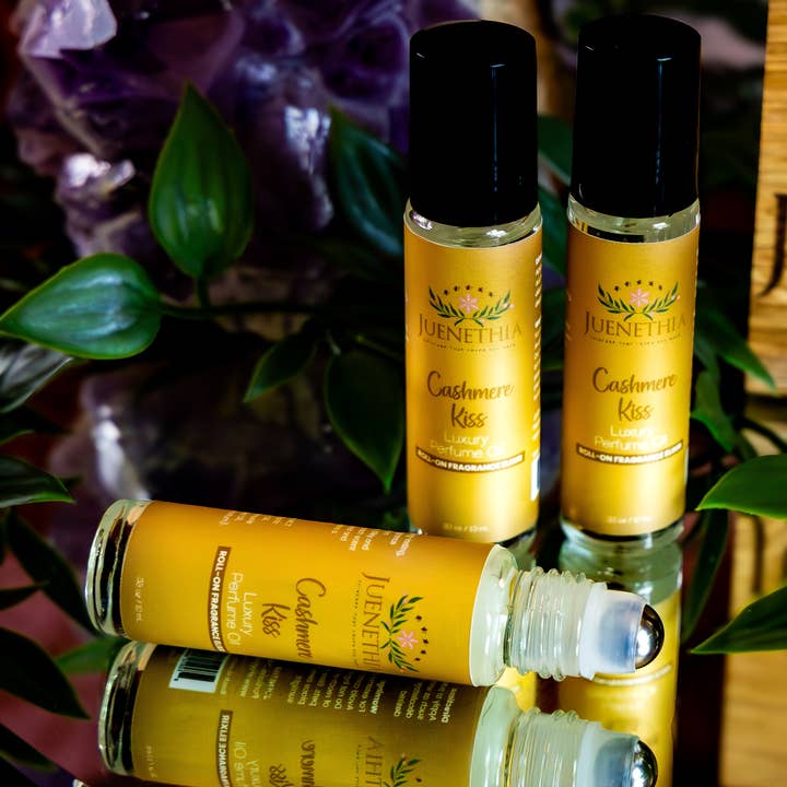Juenethia - Wholesale Roll-On Fragrance - Cashmere Kiss - Luxury Perfume Oil Roll-On2