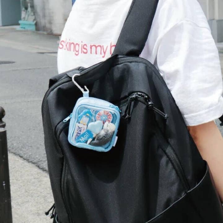 「FUNJI」In Japan - Wholesale Pencil Case/Pouch - GACHA-PO Capsule Toy Double Zipper Pouch | Japanese Gift7