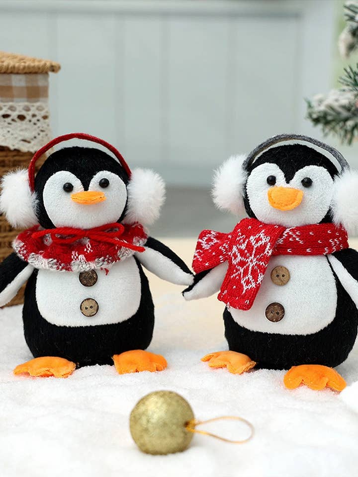 CWMM10352_CHRISTMAS PENGUIN ORNAMENT CUTE TREE HANGING DECOR for wholesale by NINEXIS