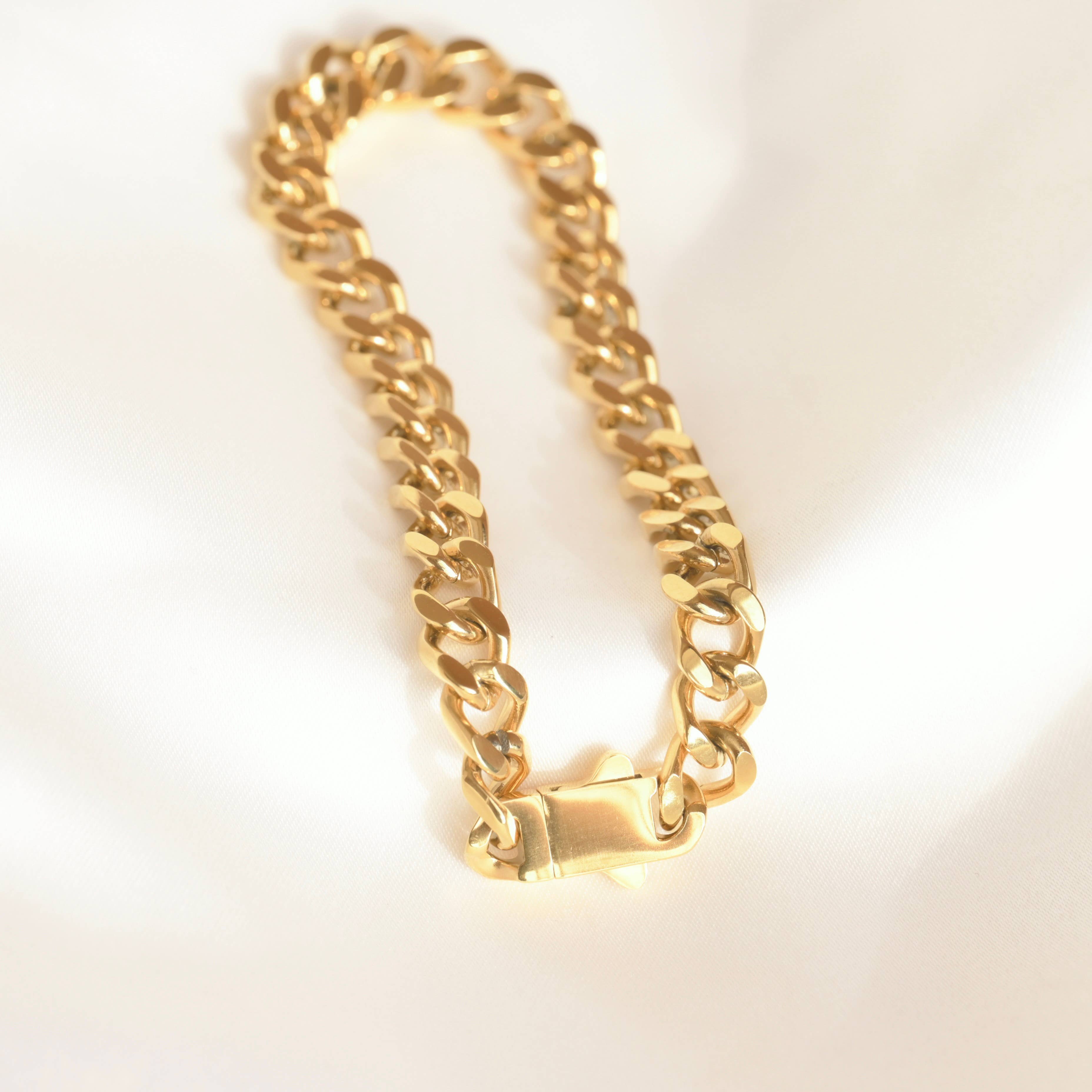 Blueyejewelry - Wholesale Link & Chain Bracelet - Men's Curb Chain Bracelet - Cuban Chain Bracelet for Men9