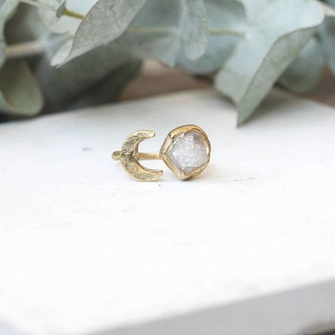 Emilie Shapiro Jewelry - Wholesale Cocktail/Statement Ring - Wax and Wane Ring5