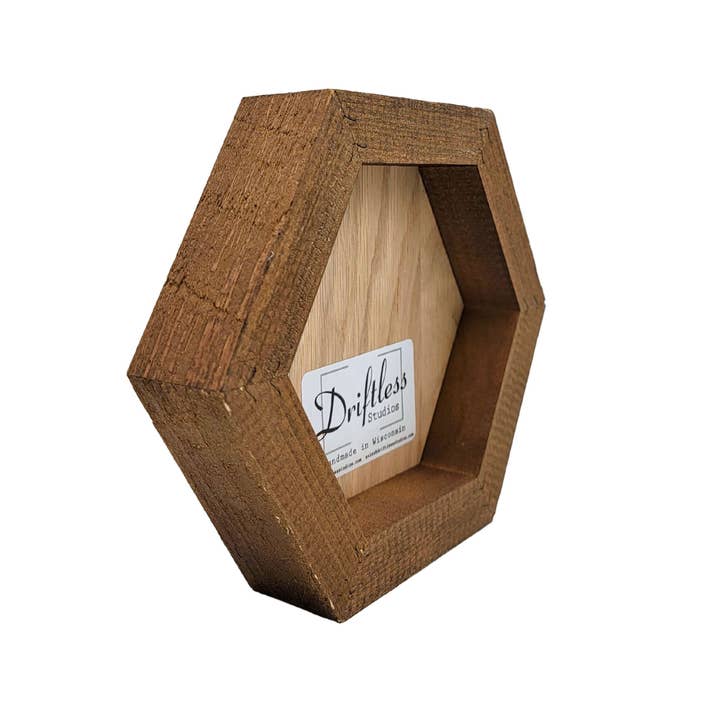 Driftless Studios - Wholesale Sign - A Day without Coffee Funny Hexagon Sign - Home Décor2