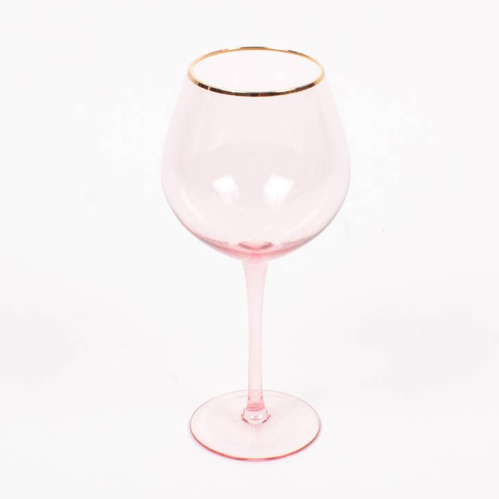 8 Oak Lane - Wholesale Wine Glass - Light Pink Wine Glass