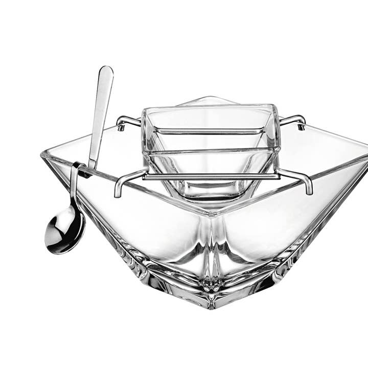 Barski - Wholesale Serve Bowl - Torcello Caviar Set, 5.625"W