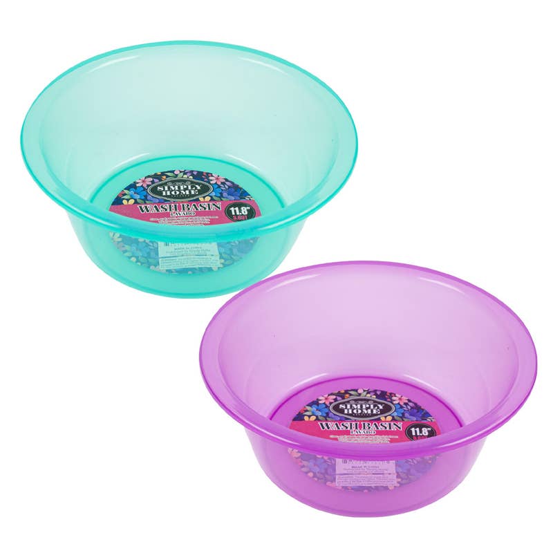 Deluxe Import Trading - Wholesale Bowl - Simply Home 5.6qt Wash Basin Assorted0