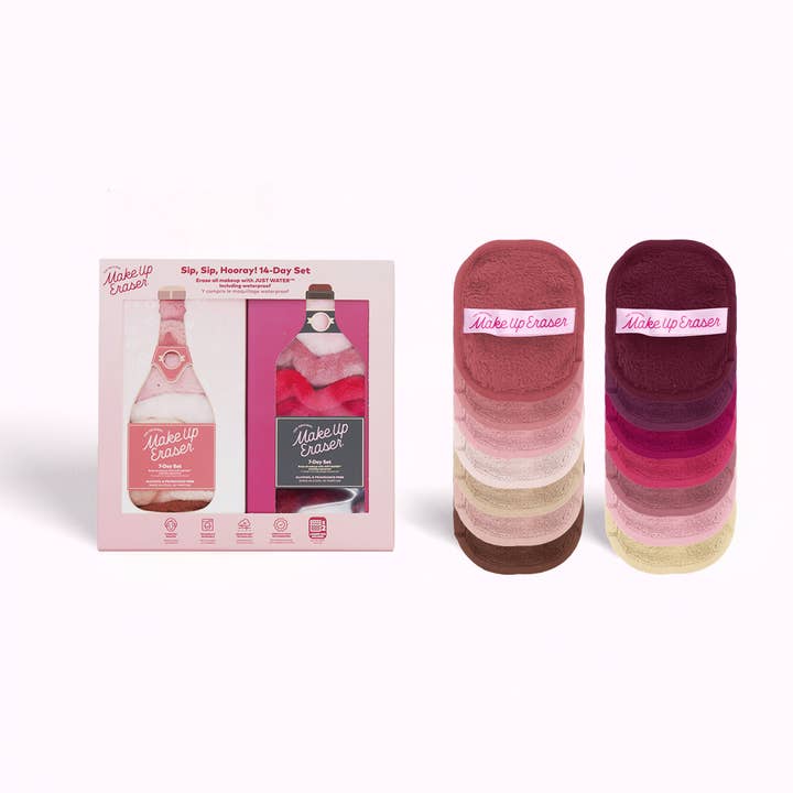 Sip, Sip, Hooray! 14-Day Gift Set | $50 Value for wholesale by The Original MakeUp Eraser