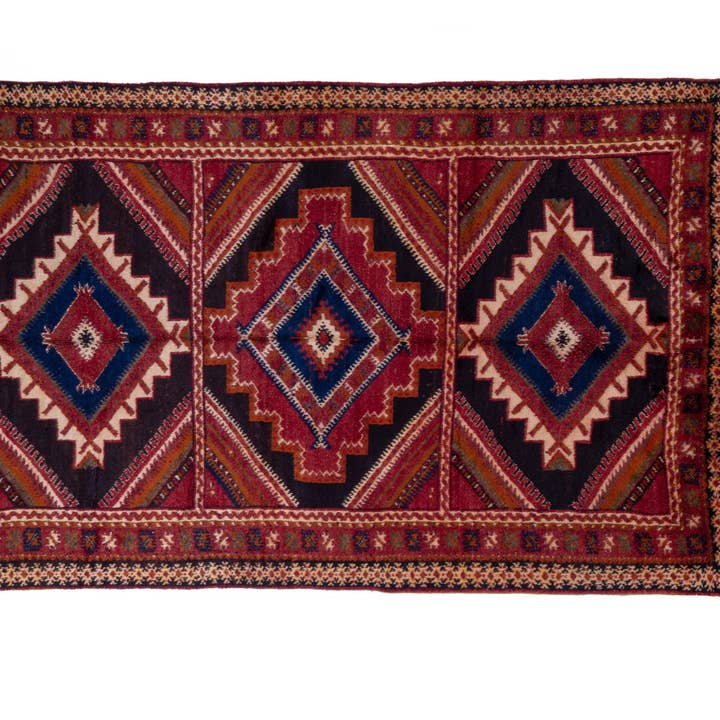 Izhar Studio - Wholesale Area Rug - Handmade Berber Silky Wood Rug In Shades of Pink and Black1