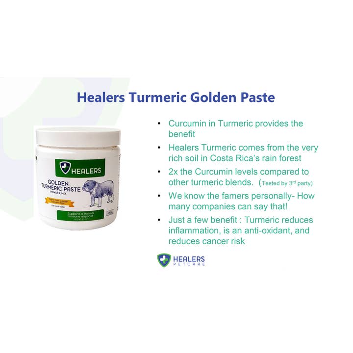 Healers PetCare - Vendita all'ingrosso Integratore per animali domestici - Cani - Healers Golden Turmeric Paste per Cani8