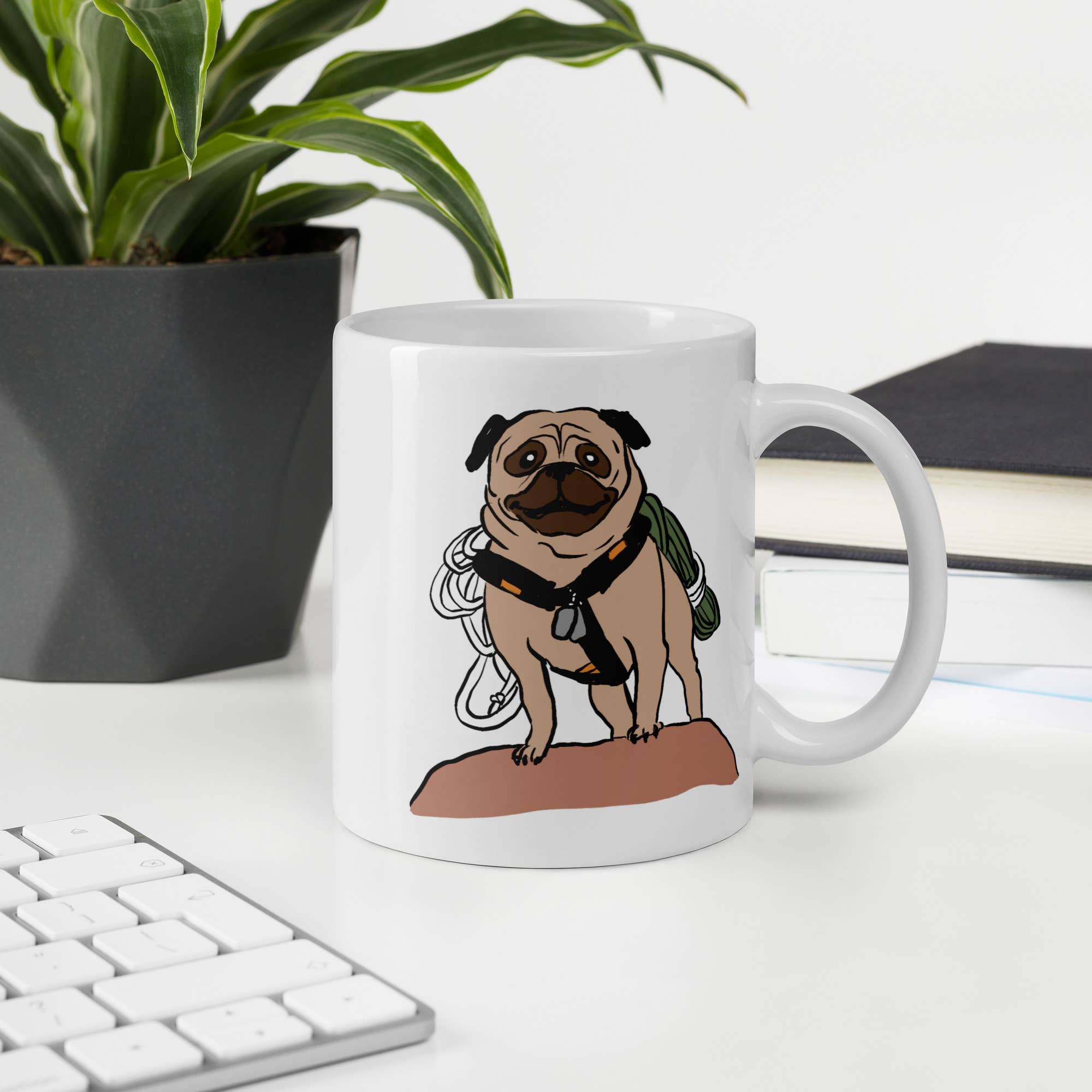 Club No-Kill 2027 Coffee Mugs - Wholesale Coffee Mug - Vinny the Pug Coffee Mugs                     15