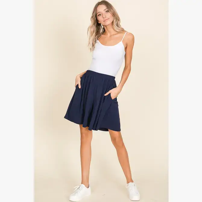 BOMBOM - Wholesale Shorts - Women's - PA1038 CASUAL ELASTIC WAISTBAND SHORTS6